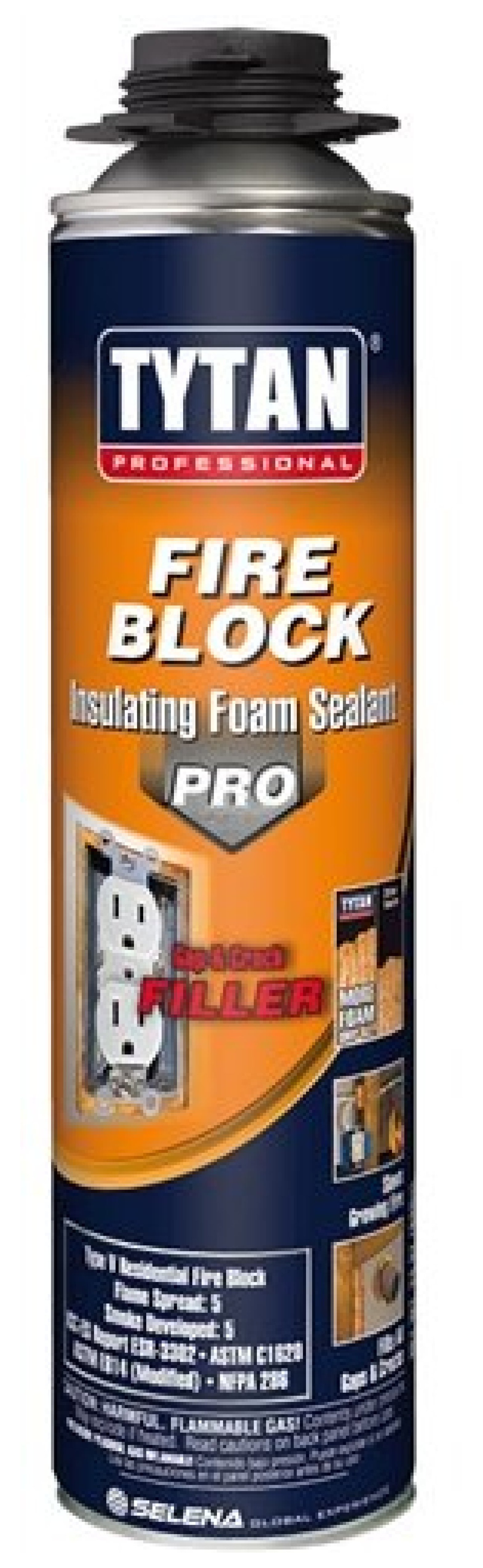 Bulk Tytan Fire Block Insulating Foam Sealant, 24 oz cans Tytan 07633
