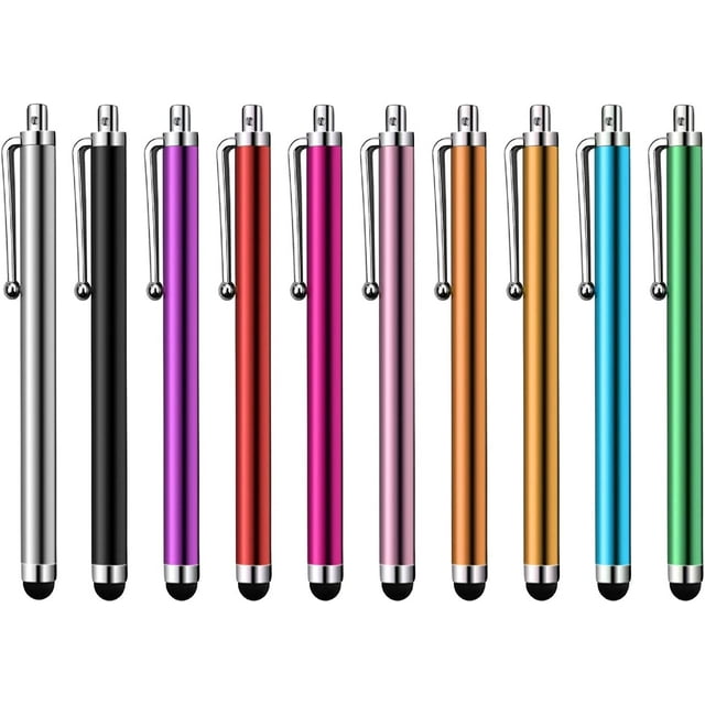 Bulk Universal Touch Screen Capacitive Stylus Pens for Touch Screens, (Stylus Only, 50 Pack)