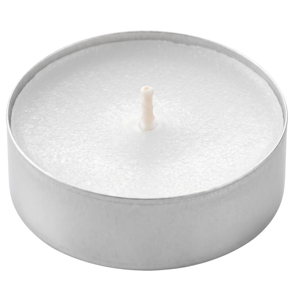 Bulk Unscented Tea Light Candles 100 Pack, 4 Hours Long-Lasting White Mini Candles, Smokeless Dripless Paraffin Tealights for Events Weddings Home Decor Emergency Survival,white