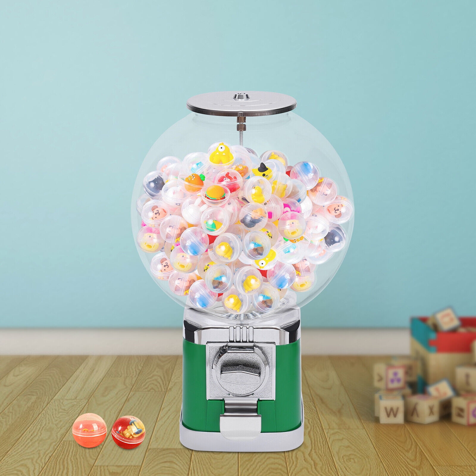 Bulk Vending Gumball Candy Machine Countertop Treat Dispenser Large