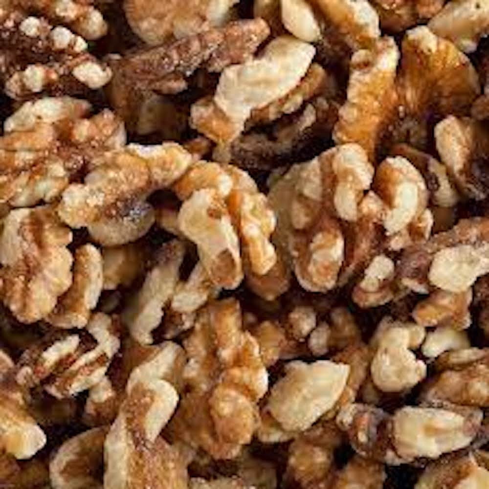 Bulk Walnut Halves and Pieces 25 Pound Wholesale Box