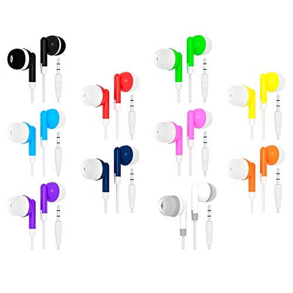 Bulk Wholesale Lot Kids Earbuds Headphones Earphones for Schools