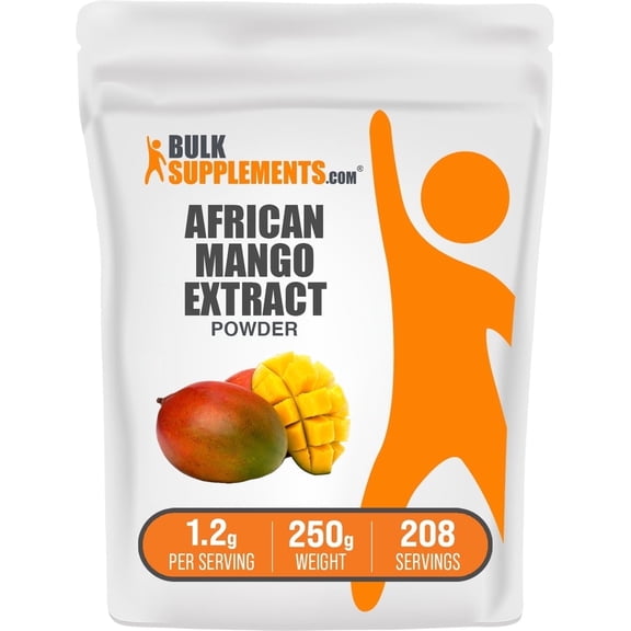 BulkSupplements African Mango Extract Powder - 1.2g per Serving - 250 Grams (8.8 oz)