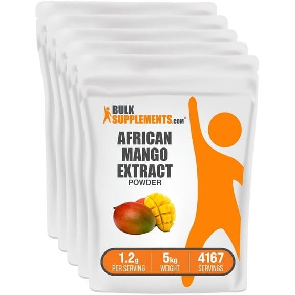 BulkSupplements African Mango Extract Powder - 1.2g per Serving - 5 Kilograms (11 lbs)