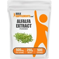 BulkSupplements Alfalfa Extract Powder - 500mg per Serving - 250 Grams (8.8 oz) - 500 Servings