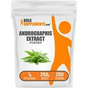BulkSupplements Andrographis Extract Powder - 1g per Serving - 250 Grams (8.8 oz)
