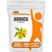 BulkSupplements Arnica Powder - Topical, Herbal Supplement - 250 Grams (8.8 oz)