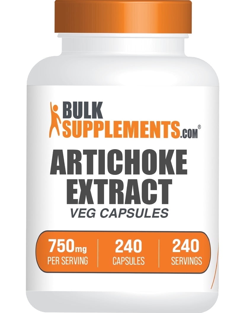 BulkSupplements.com, Artichoke Extract Capsules, 750mg, 240 count ...