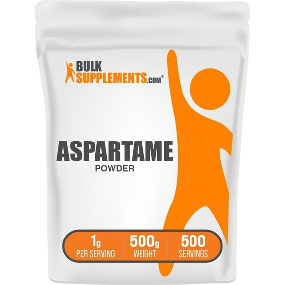 BulkSupplements Aspartame Powder - 1g per Serving - 500 Grams (1.1 lbs) - 500 Servings