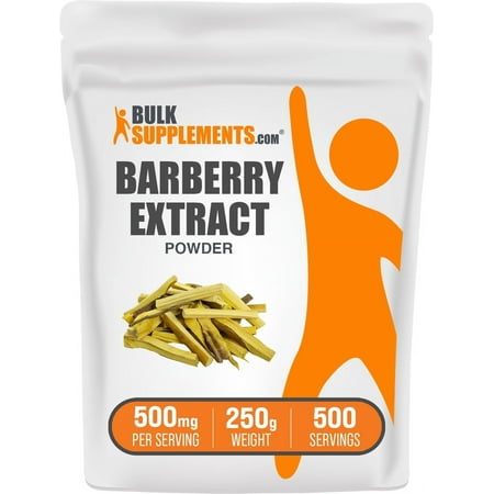 BulkSupplements Barberry Extract Powder - 500mg per Serving - 250 Grams (8.8 oz) - 500 Servings