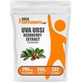 thumbnail image 1 of BulkSupplements Bearberry Leaf Extract (Uva Ursi) Powder - 750mg per Serving - 1 Kilogram (2.2 lbs) - 1333 Servings, 1 of 6