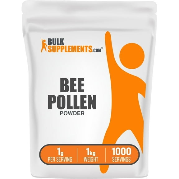BulkSupplements Bee Pollen Powder - 1g per Serving - 1 Kilogram (2.2 lbs)