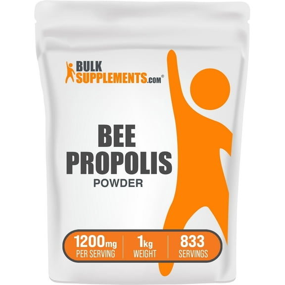 BulkSupplements Bee Propolis Powder - 1.2g per Serving - 1 Kilogram (2.2 lbs) - 833 Servings