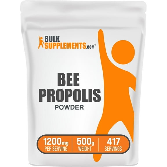 BulkSupplements Bee Propolis Powder - 1.2g per Serving - 500 Grams (1.1 lbs) - 417 Servings