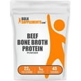 thumbnail image 1 of BulkSupplements Beef Bone Broth Protein Powder - Dairy Free & Lactose Free Protein Powder - Unflavored, 22g per Serving, 1kg (2.2 lbs), 1 of 6