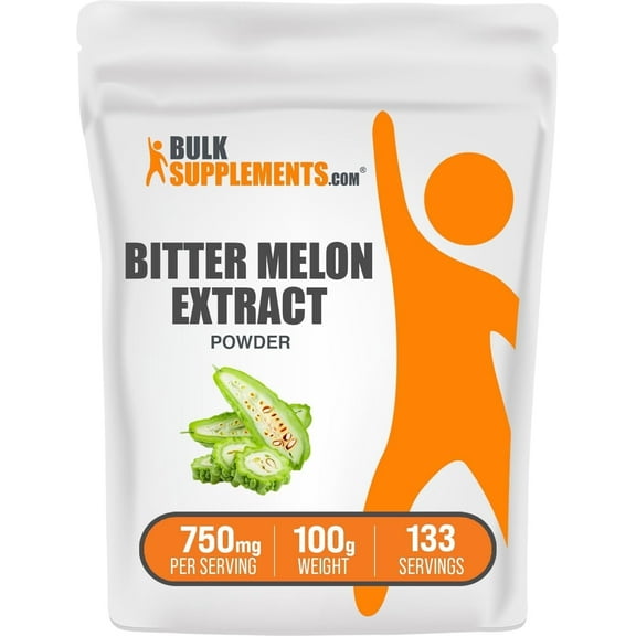 BulkSupplements Bitter Melon Extract Powder - 750mg per Serving - 100 Grams (3.5 oz) - 133 Servings
