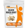 thumbnail image 1 of BulkSupplements Black Maca Root Powder - 750mg per Serving - 500 Grams (1.1 lbs) - 667 Servings, 1 of 2
