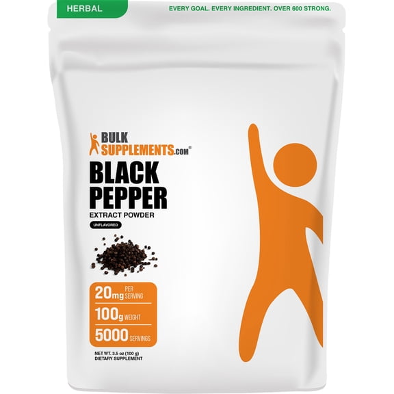 BulkSupplements Black Pepper Extract Powder - 100 Grams (3.5 oz)