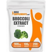 BulkSupplements Broccoli Extract Powder - 500mg per Serving - 100 Grams 3.5 oz - 200 Servings
