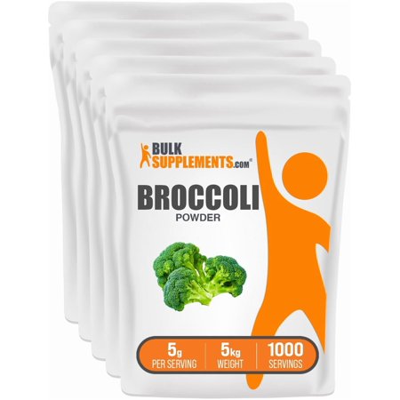 BulkSupplements Broccoli Powder - 5g per Serving - 5 Kilograms (11 lbs)