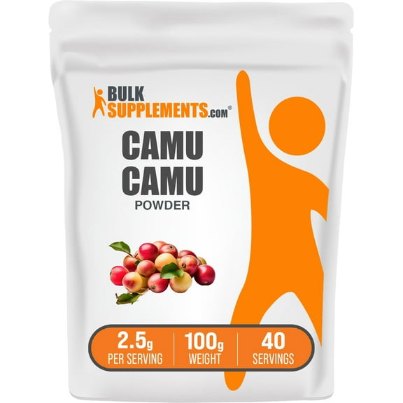 BulkSupplements Camu Camu Powder - Superfood Powder, Fruit Powder, 2.5g per Serving, 250g (8.8 oz)