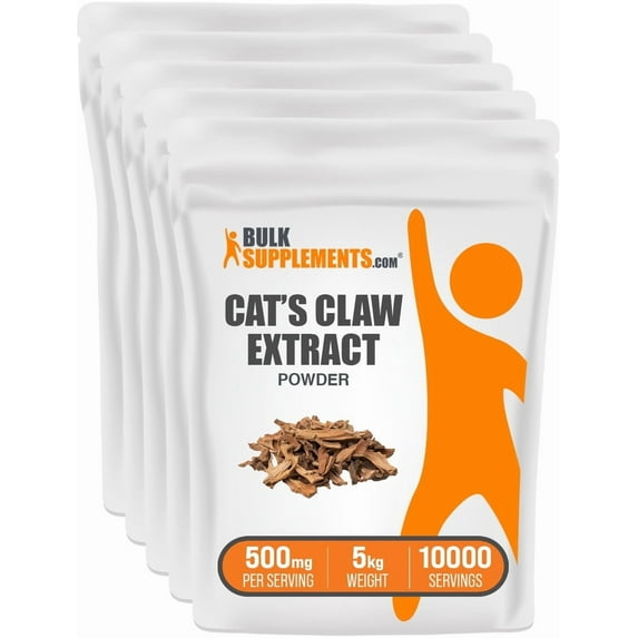 BulkSupplements Cat's Claw Extract Powder - 500mg per Serving - 5 Kilograms (11 lbs) - 10000 Servings