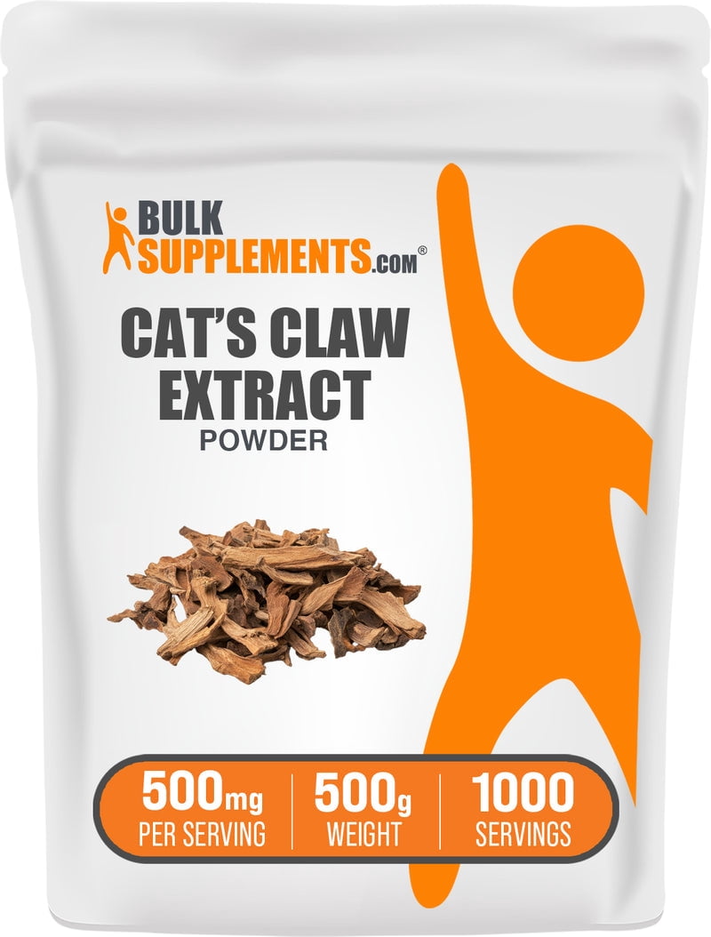 BulkSupplements Cat's Claw Extract Powder - 500mg per Serving - 500 ...