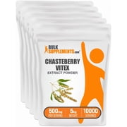 BulkSupplements Chasteberry Extract Powder - 500mg per Serving - 5 Kilograms 11 lbs - 10000 Servings