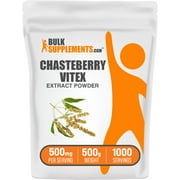 BulkSupplements Chasteberry Extract Powder - 500mg per Serving - 500 Grams 1.1 lbs - 1000 Servings