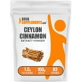 thumbnail image 1 of BulkSupplements Cinnamon Bark Extract Powder - 1g per Serving - 100 Grams (3.5 oz), 1 of 6