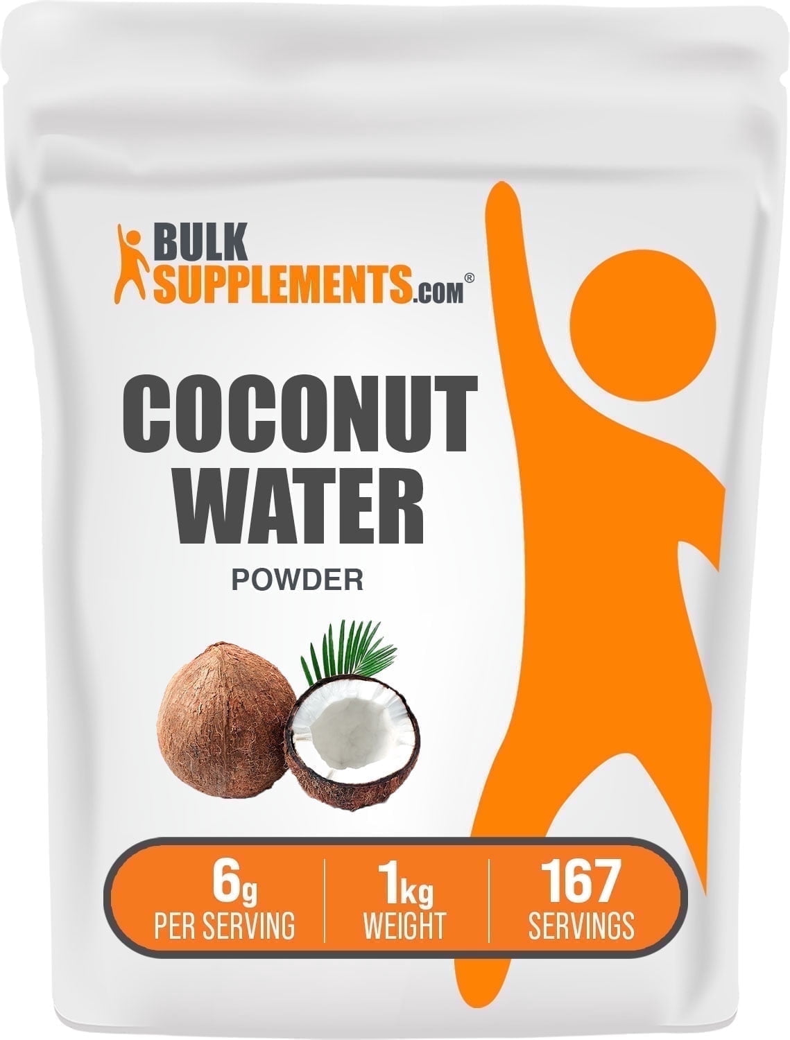 BulkSupplements Coconut Water Powder, Electrolyte Supplement, 1kg