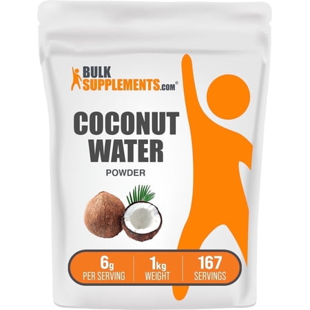 BulkSupplements Coconut Water Powder, Electrolyte Supplement, 1kg