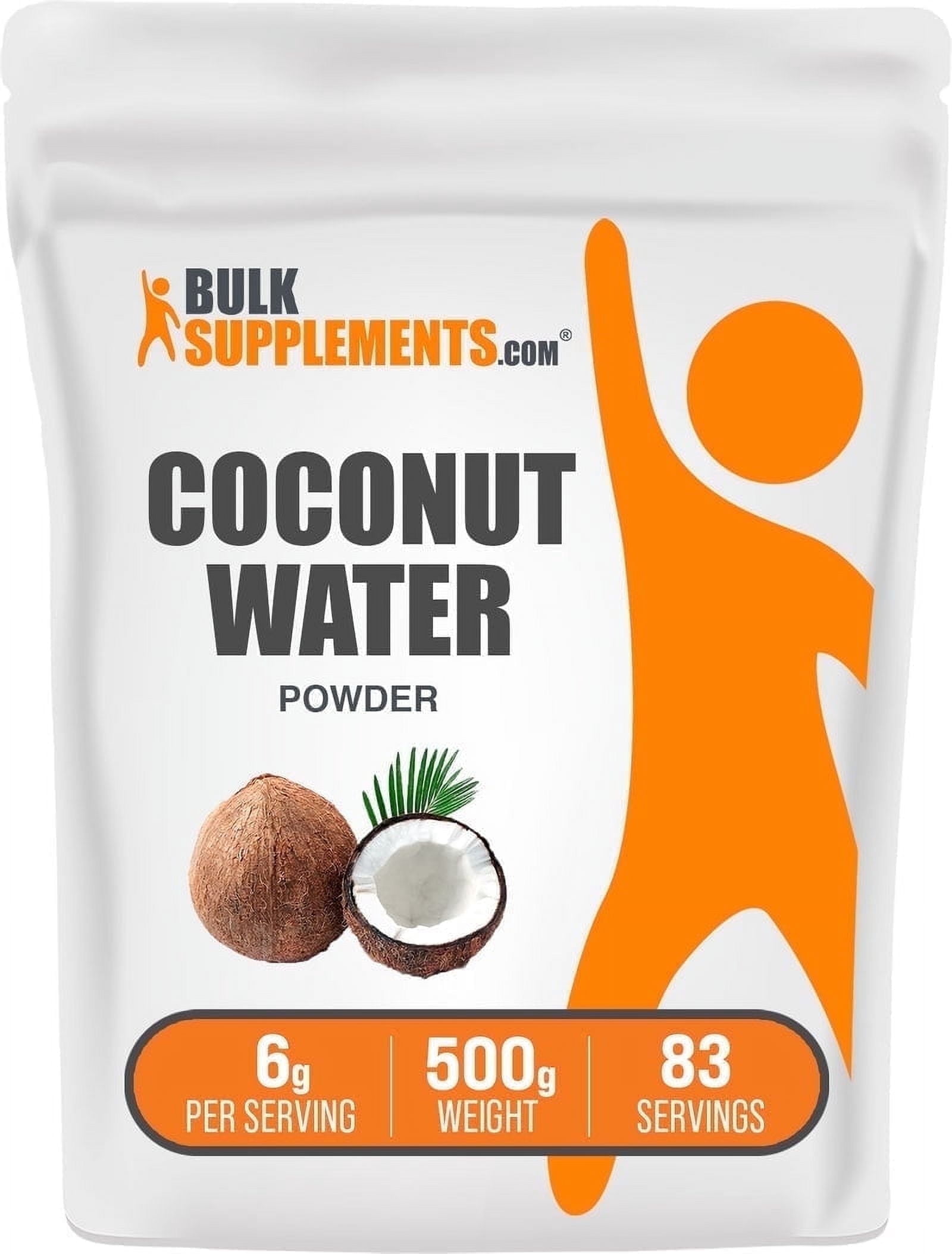 BulkSupplements Coconut Water Powder, Electrolyte Supplement, 500g