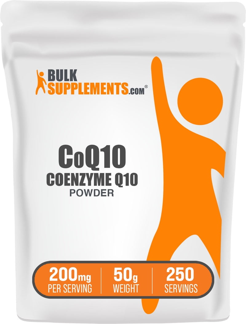 BulkSupplements Coenzyme Q10 (CoQ10) Powder - 200mg per Serving - 50 Grams (1.8 oz) - 250 Servings