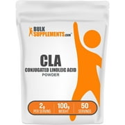 BulkSupplements Conjugated Linoleic Acid Powder - CLA Supplements - Dietary Supplement, Gluten Free, 2g per Serving, 100g 3.5 oz