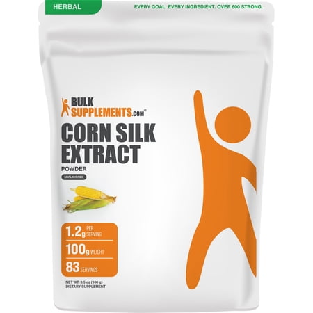 BulkSupplements Corn Silk Extract Powder- 100 Grams (3.5 oz)