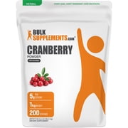 BulkSupplements Cranberry Powder - 1 Kilogram 2.2 lbs