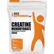 BulkSupplements Creatine Monohydrate Powder - Micronized, Pure Creatine, 1kg 2.2 lbs