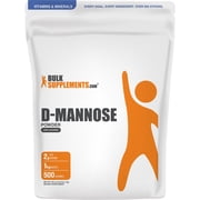 BulkSupplements D-Mannose Powder - D-Mannose Supplement, Dietary Supplement - Unflavored - 1kg 2.2 lbs