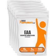 BulkSupplements EAA Powder - Dietary Supplement, Essential Amino Acids Powder, Unflavored, 10g per Serving, 5kg 11 lbs