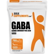 BulkSupplements GABA Powder - 1 Kilogram 2.2 lbs
