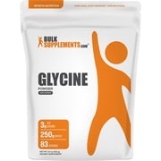 BulkSupplements Glycine Powder, 250 Grams 8.8 oz