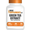 thumbnail image 1 of BulkSupplements Green Tea Extract Capsules - Vegan, 500mg per Serving (180 Capsules - 180 Servings), 1 of 6