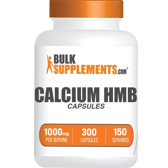 BulkSupplements Calcium HMB Capsules - 300 Capsules