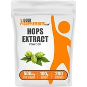 BulkSupplements Hops Extract Powder - 500mg per Serving - 100 Grams 3.5 oz - 200 Servings