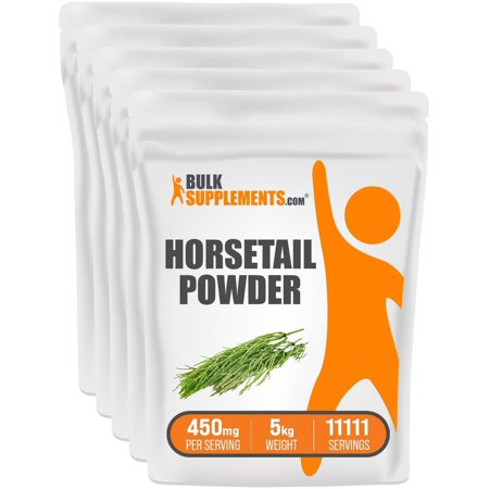 BulkSupplements Horsetail Powder - 450mg per Serving - 5 Kilograms (11 lbs) - 11111 Servings