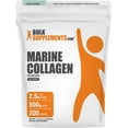 thumbnail image 1 of BulkSupplements Marine Collagen Powder - Collagen Supplement, Hydrolyzed - Unflavored, 500g (1.1 lbs), 1 of 5