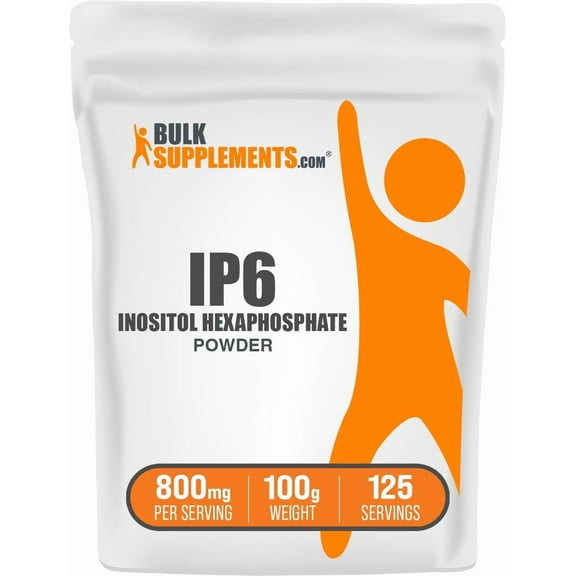 BulkSupplements IP6 (Inositol Hexaphosphate) Powder - 800mg per Serving - 100 Grams (3.5 oz) - 125 Servings