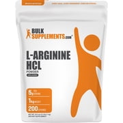 BulkSupplements L-Arginine Powder - Arginine Supplement, Amino Acid Supplement - Unflavored, 1kg 2.2 lbs