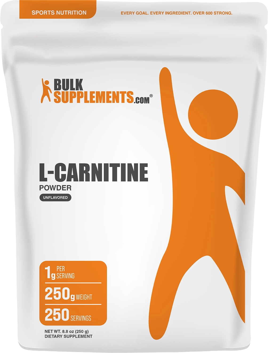 BulkSupplements L-Carnitine Powder - Carnitine Supplement, Amino Acid  Supplement